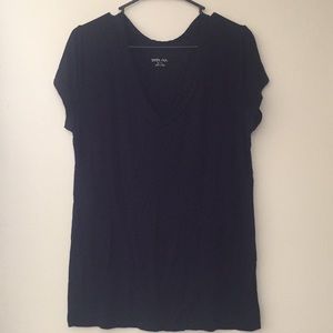 Merona Black V-neck T-shirt